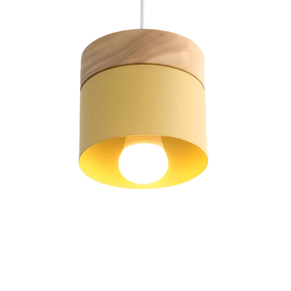 Wooden Design Pendant Light for Kids’ Room & Reading Corner