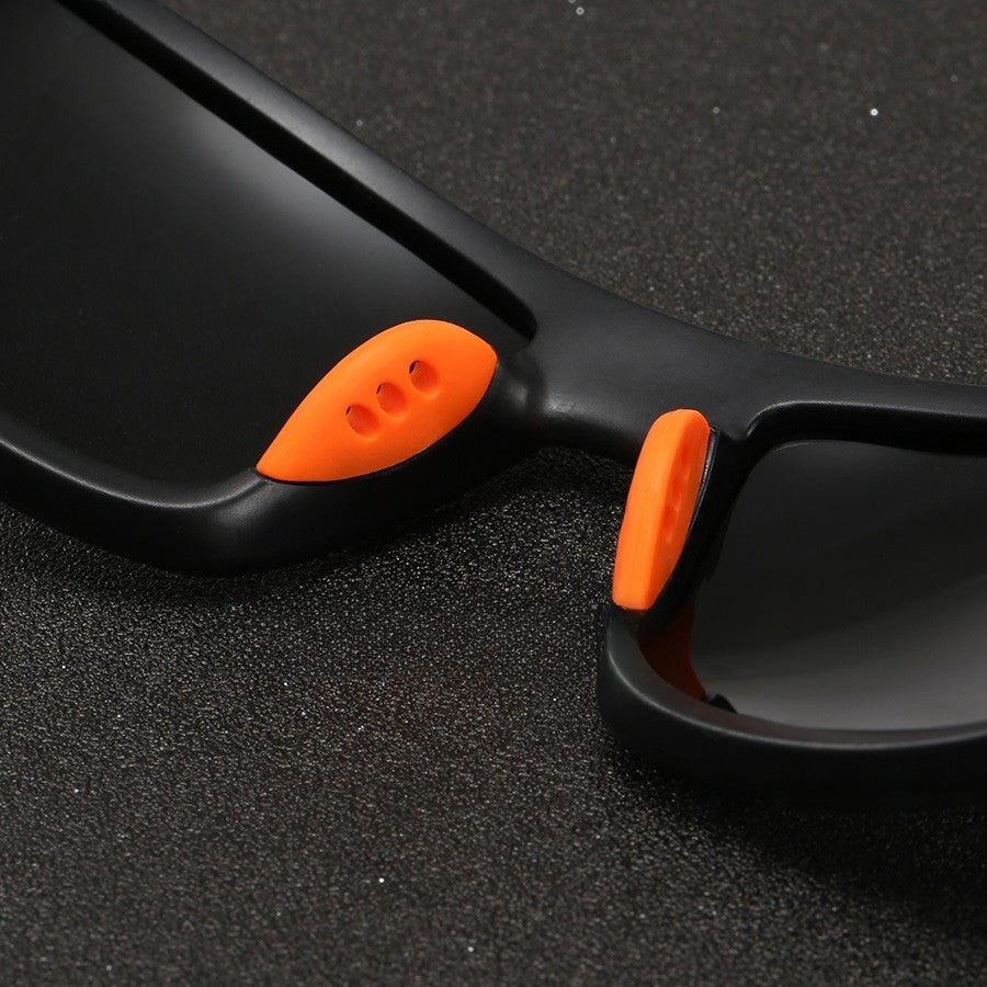 Men's Polarized Camo Sunglasses with Silicone Nose Pads