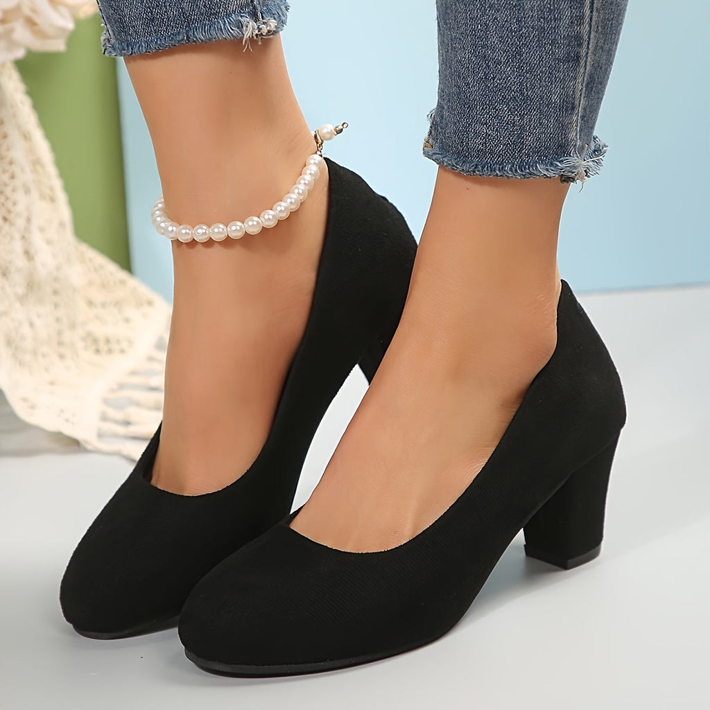 Women's Orthopaedic Heels - Wide Toe Box Comfort Pumps