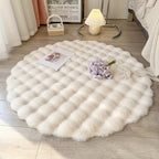 Soft Round Bubble Rug – Comfortable Carpet for Living Room & Bedroom