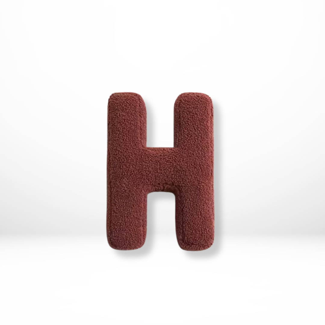 Alphabet Decorative Pillow – Personal, Soft & Unique