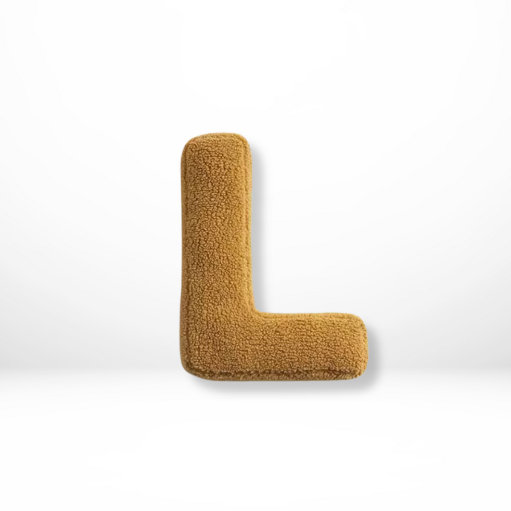 Alphabet Decorative Pillow – Personal, Soft & Unique