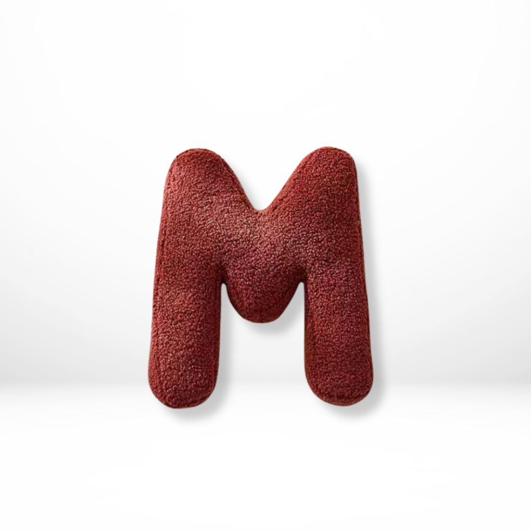 Alphabet Decorative Pillow – Personal, Soft & Unique