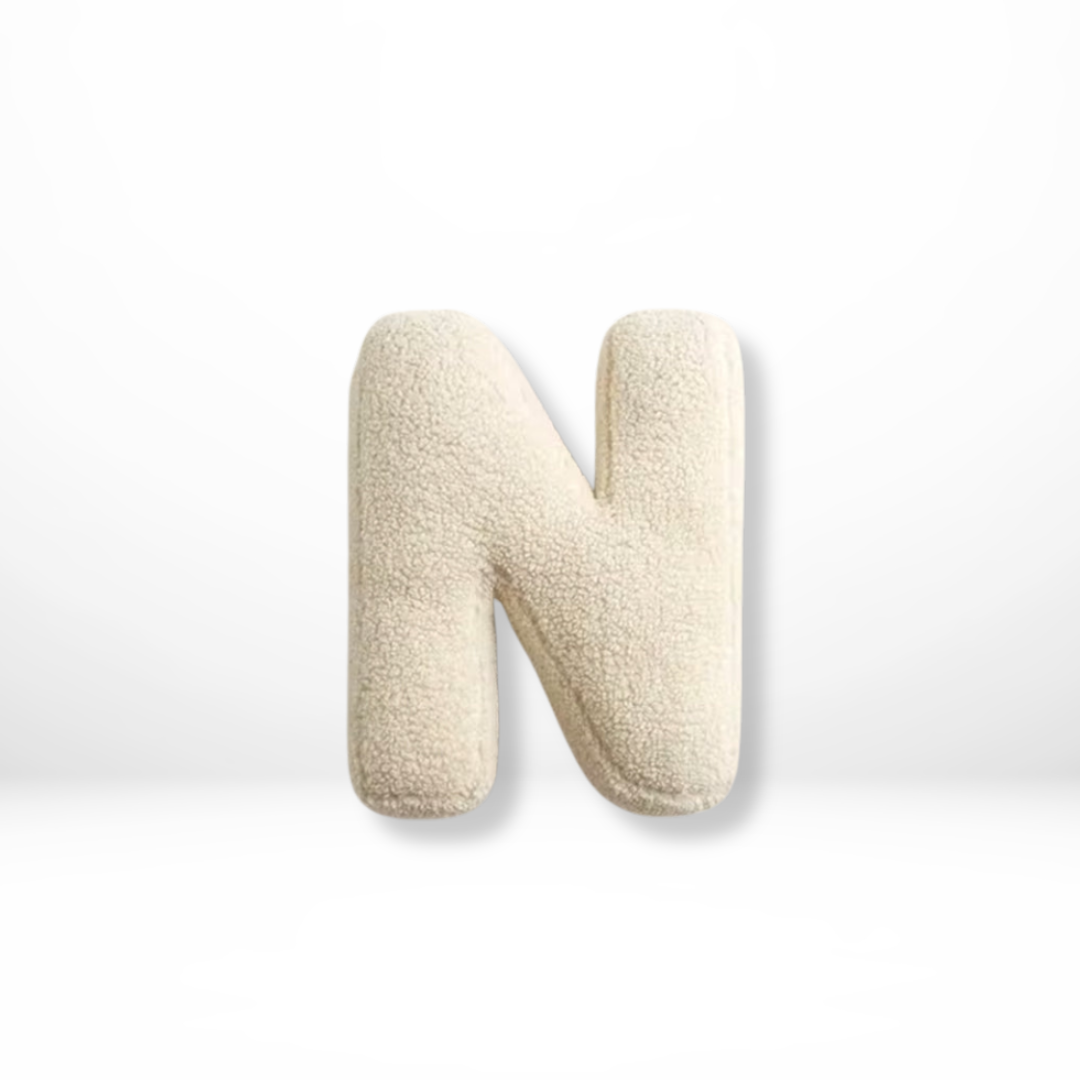 Alphabet Decorative Pillow – Personal, Soft & Unique