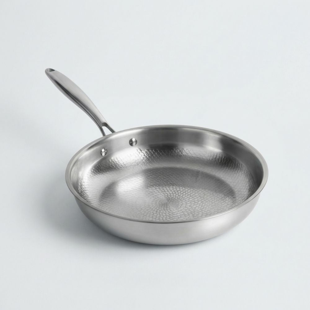 Titanium Frying Pan with Free Lid - Non-Stick Induction Cookware