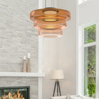BauhausGlow – Glass Pendant Lamp in Bauhaus Style with Warm Lighting & Modern Design