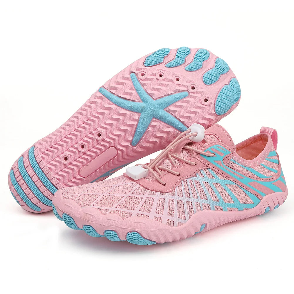 Unisex Water Shoes with Anti-Slip Sole and Quick-Dry Mesh