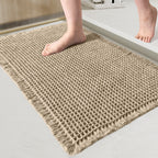 Non-Slip Bath Mat - Quick-Dry Waffle Weave