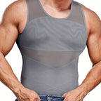 Men's Compression Tank Top – Fitted Sleeveless Muscle Vest