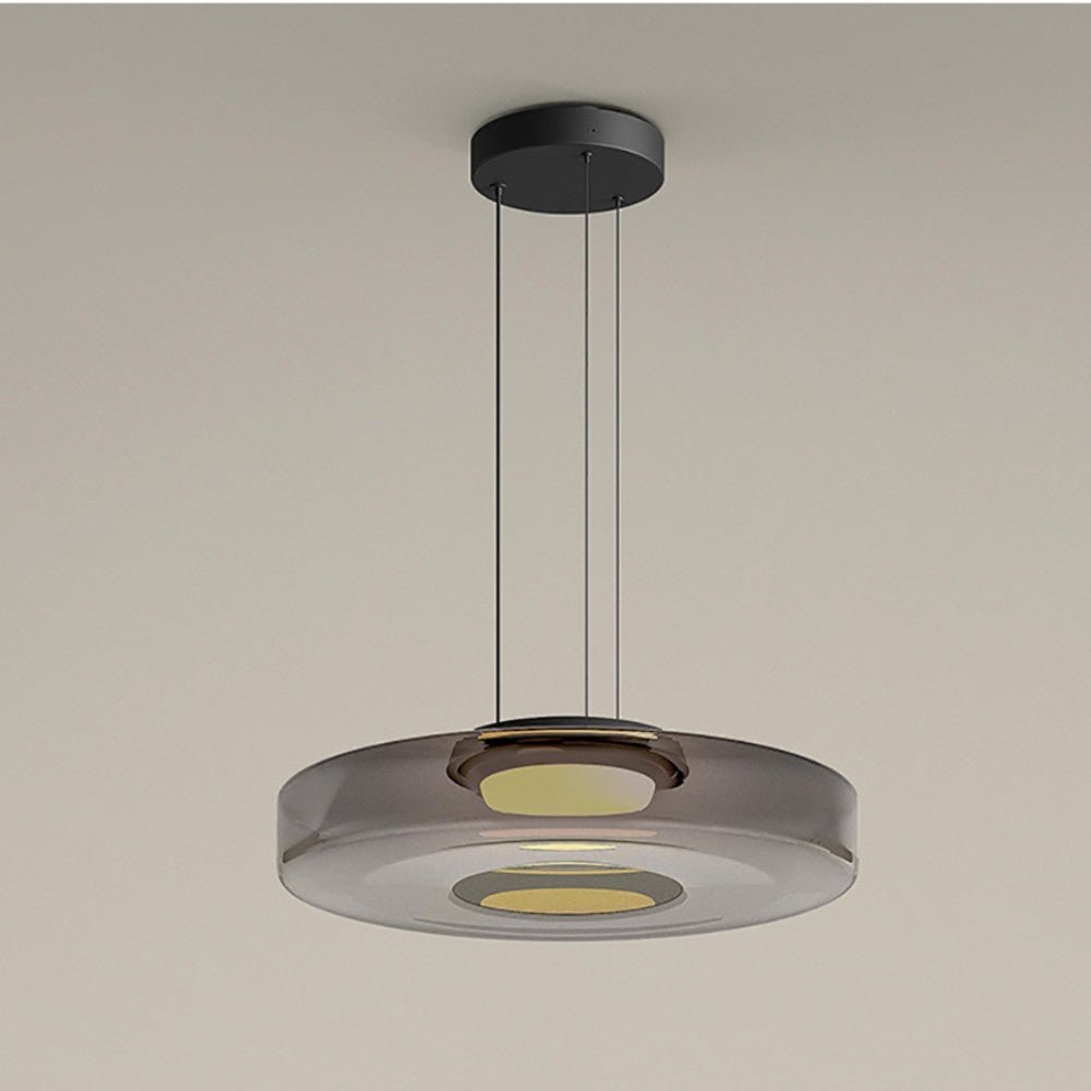 BauhausGlow – Glass Pendant Lamp in Bauhaus Style with Warm Lighting & Modern Design