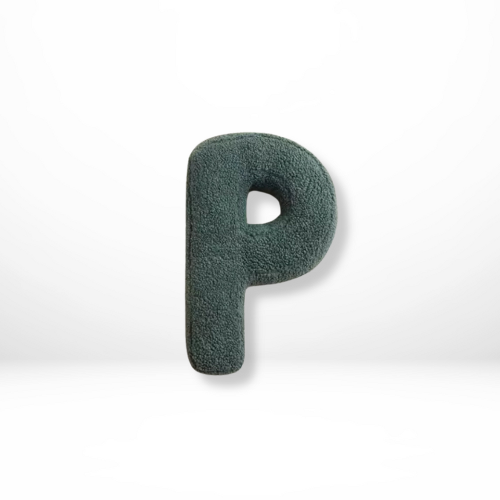 Alphabet Decorative Pillow – Personal, Soft & Unique
