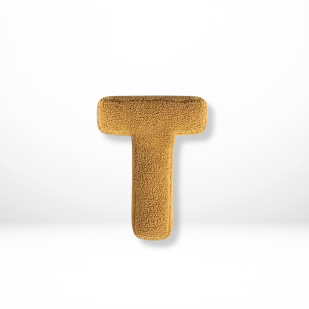 Alphabet Decorative Pillow – Personal, Soft & Unique