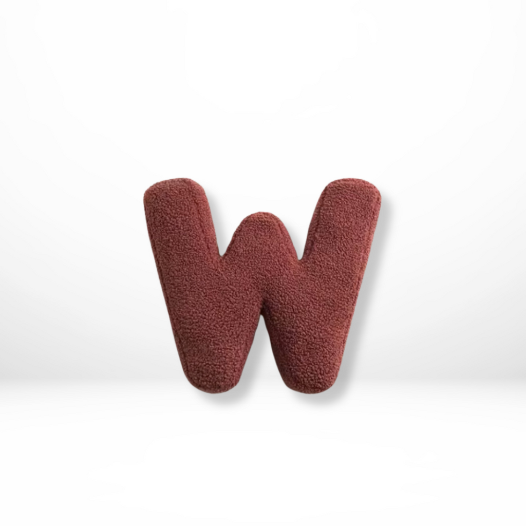 Alphabet Decorative Pillow – Personal, Soft & Unique