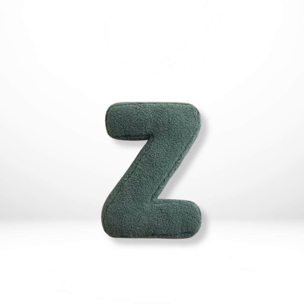Alphabet Decorative Pillow – Personal, Soft & Unique