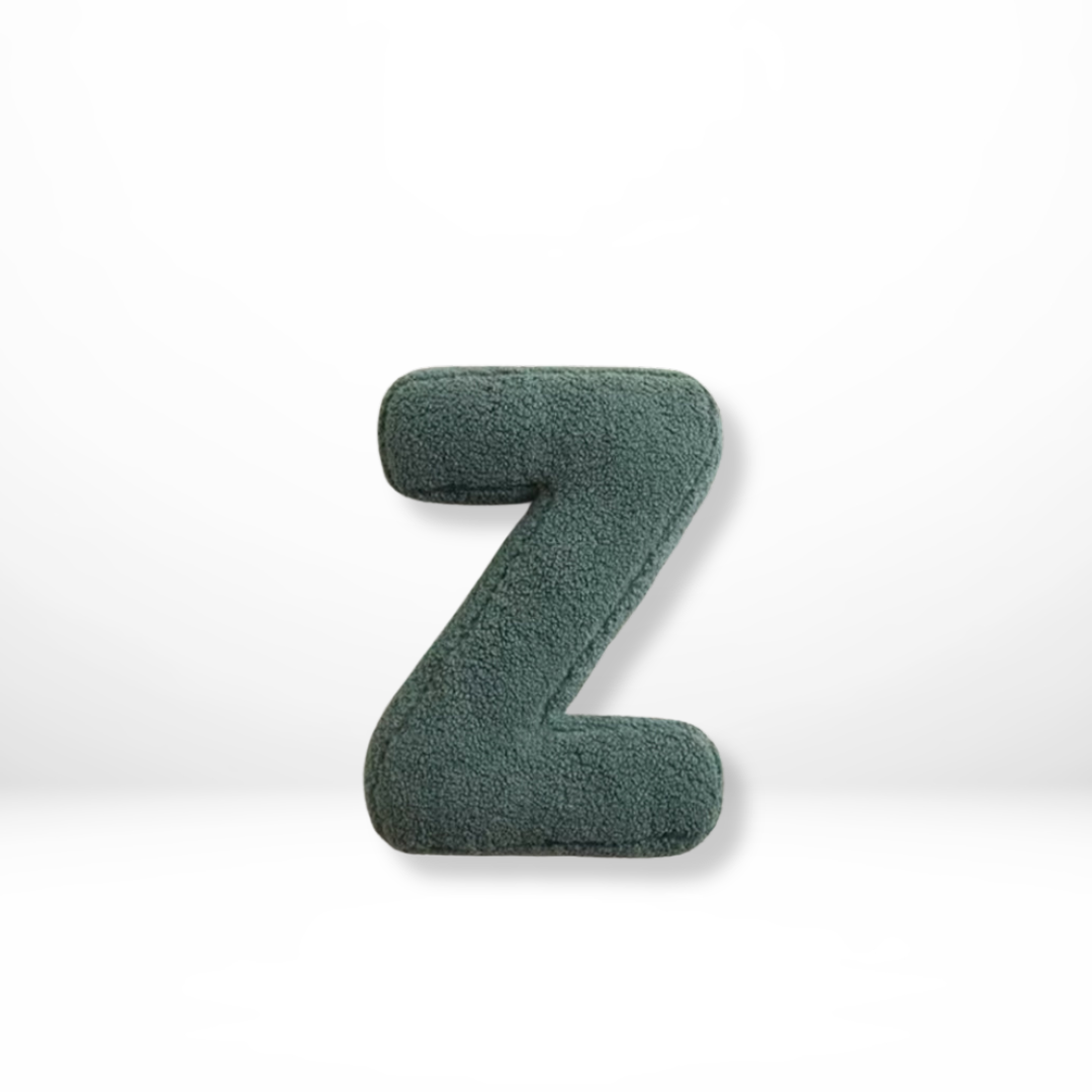 Alphabet Decorative Pillow – Personal, Soft & Unique