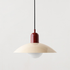 Bauhaus Macaron Colored Glass Pendant Lamp | Modern Design for Kitchen & Dining Room