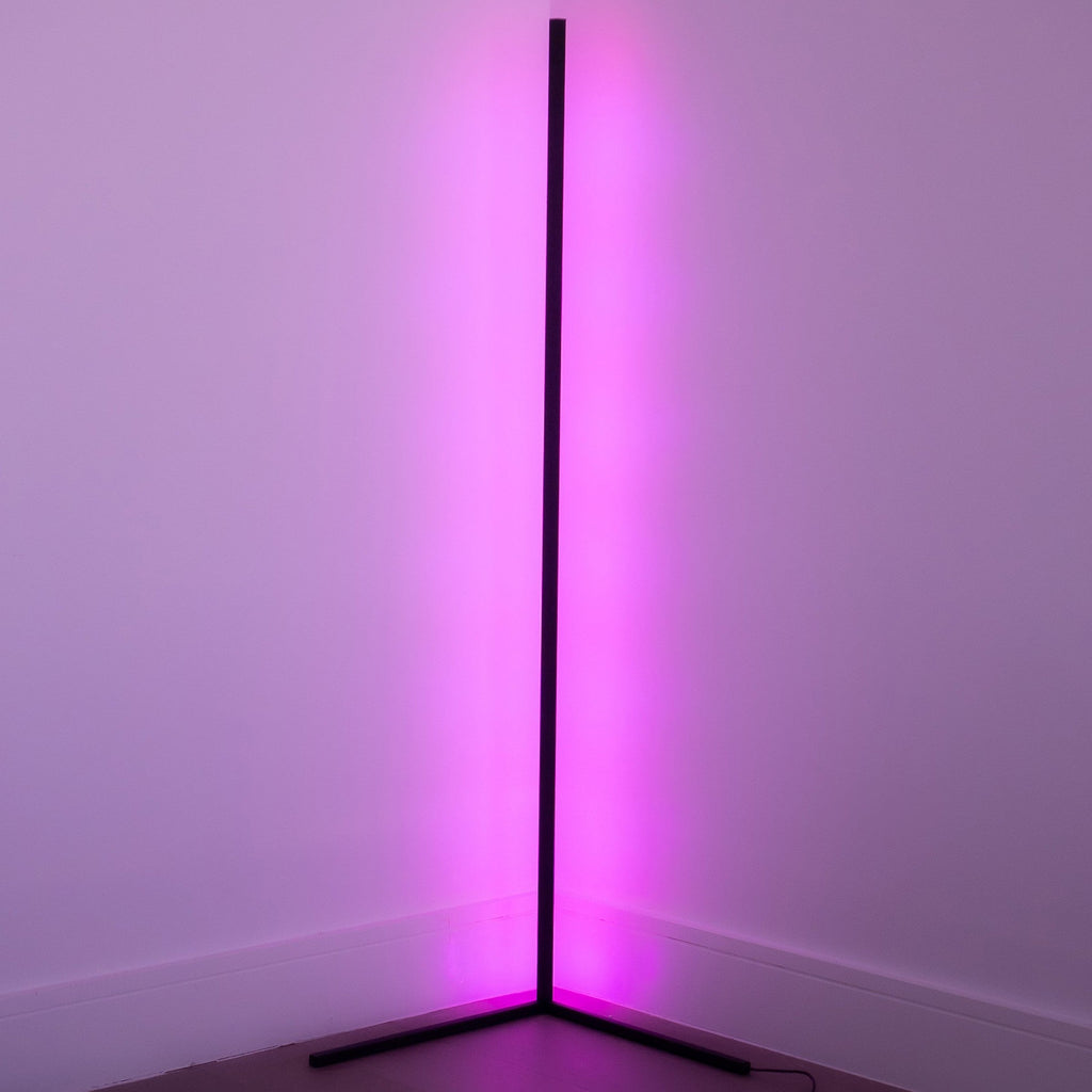 Smart LED Corner Lamp – Minimalist Standing Corner Lamp with Dimmable Lighting