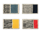 NordicFlow – Luxury Handmade Bath Mat with Abstract Design for Stylish Bathrooms