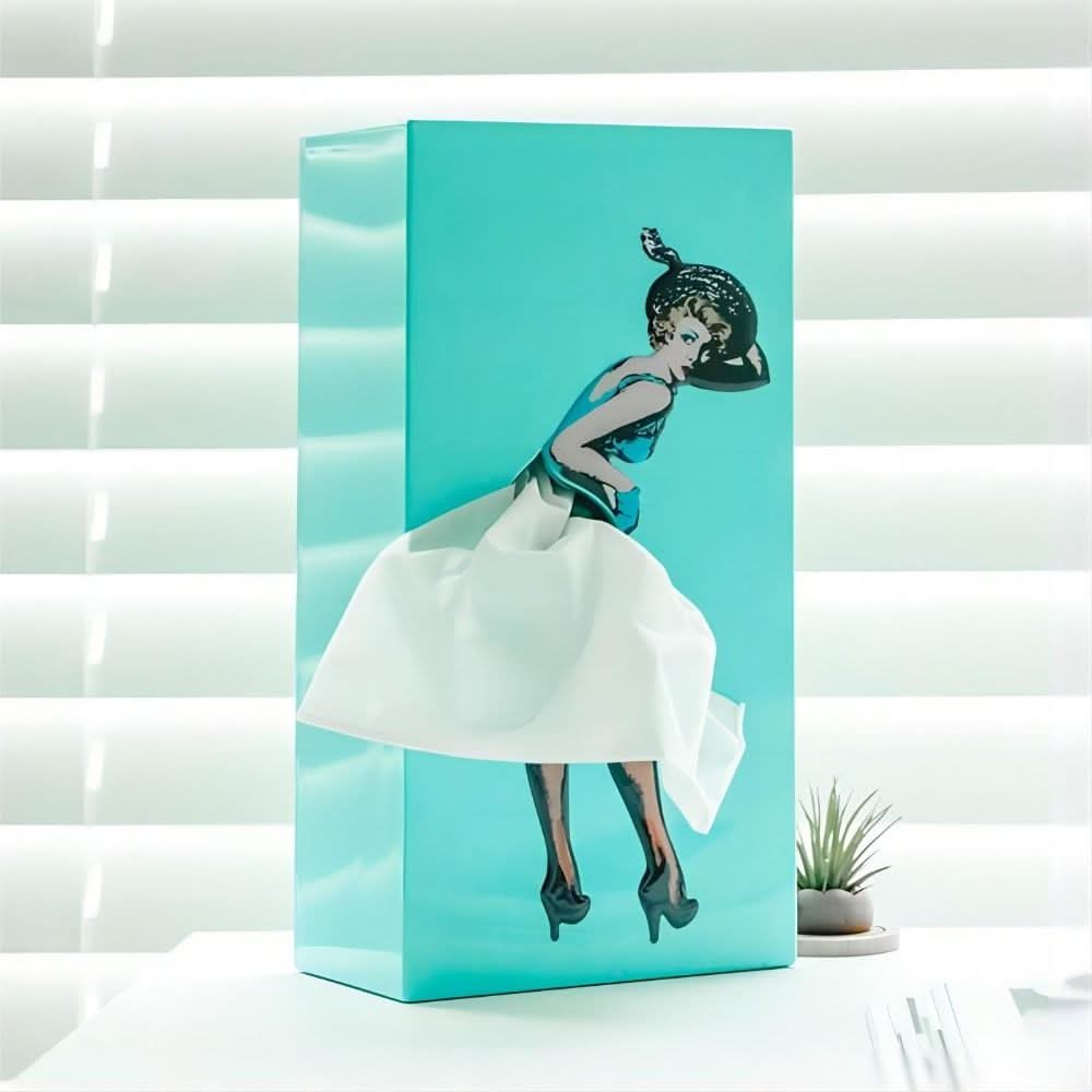 TISSUDANCE – Playful Rock Tissue Box for Creative Home Décor