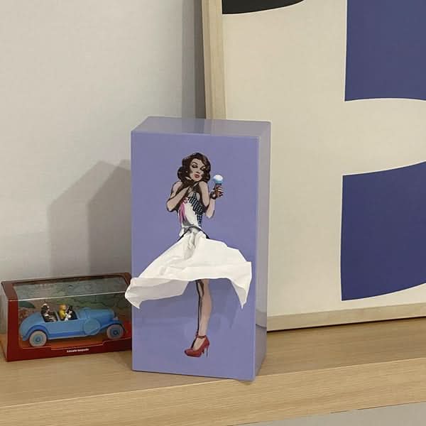 TISSUDANCE – Playful Rock Tissue Box for Creative Home Décor