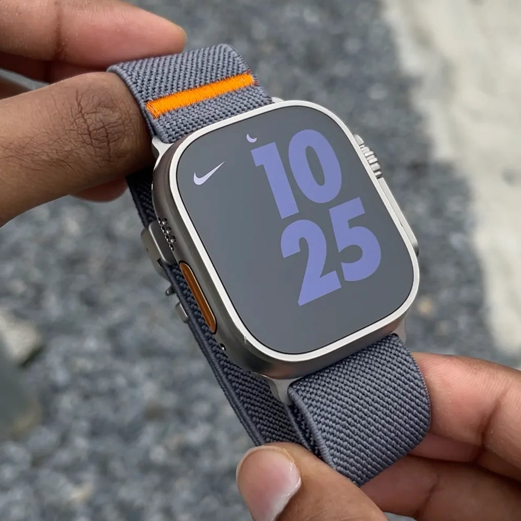 Adjustable Nylon Mesh Watch Strap for Apple Watch & Ultra
