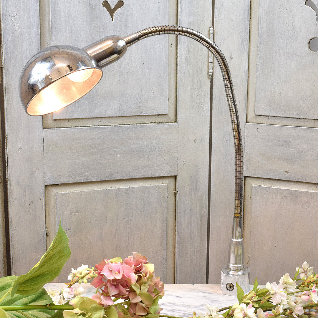 Vintage Anglepoise Chrome Bench Lamp