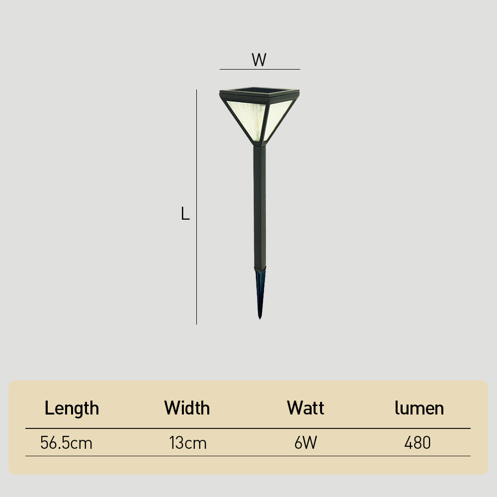Velora Antique Solar Garden Lamp