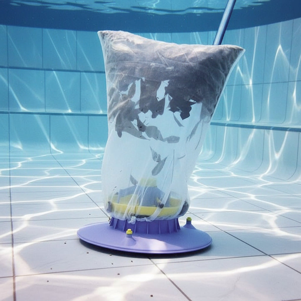 AQUAVAC – Chemical-Free Pool Cleaner with Powerful Suction for Leaves and Debris