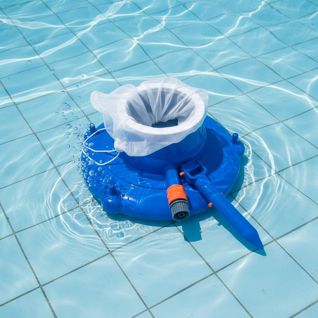 AQUAVAC – Chemical-Free Pool Cleaner with Powerful Suction for Leaves and Debris