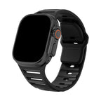Silicone Sport Band for Apple Watch - Water-Resistant Strap 44/45/46/49mm