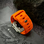 Silicone Sport Band for Apple Watch - Water-Resistant Strap 44/45/46/49mm