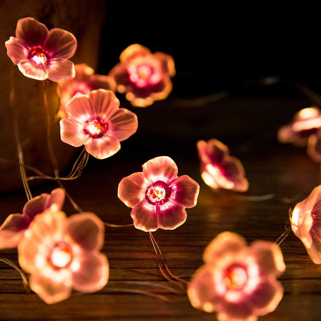Pink LED Decorative String Lights – Creative – (30 LEDs)