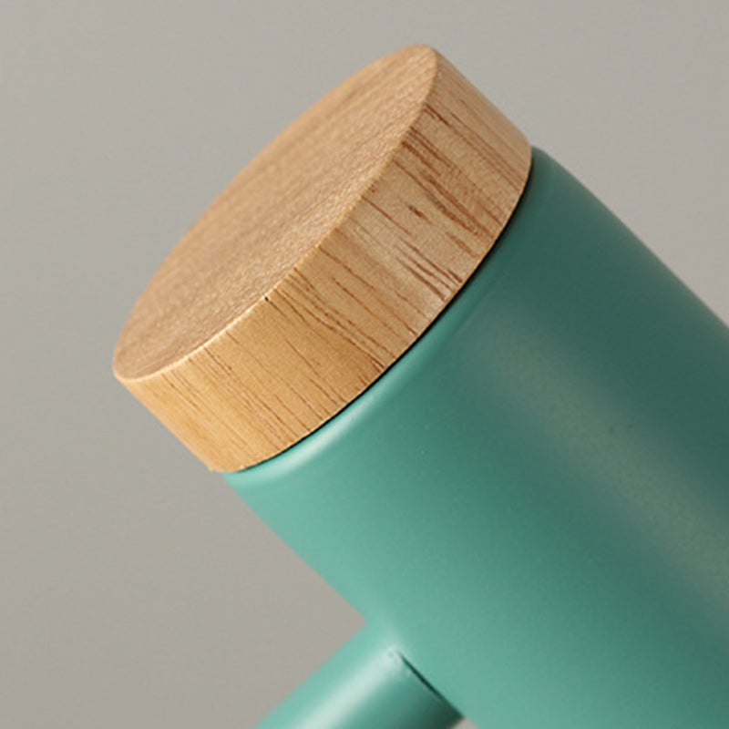 Nordic Table Lamp Made of Iron and Solid Wood – Available in Multiple Colors