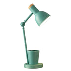 Nordic Table Lamp Made of Iron and Solid Wood – Available in Multiple Colors