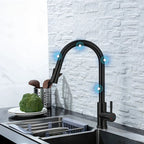 Sensor Kitchen Sink Mixer Tap with Pull-Out Spout