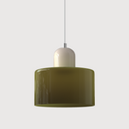 Creative Glass Pendant Light – Modern Bauhaus Design – E27 Socket – Adjustable Height