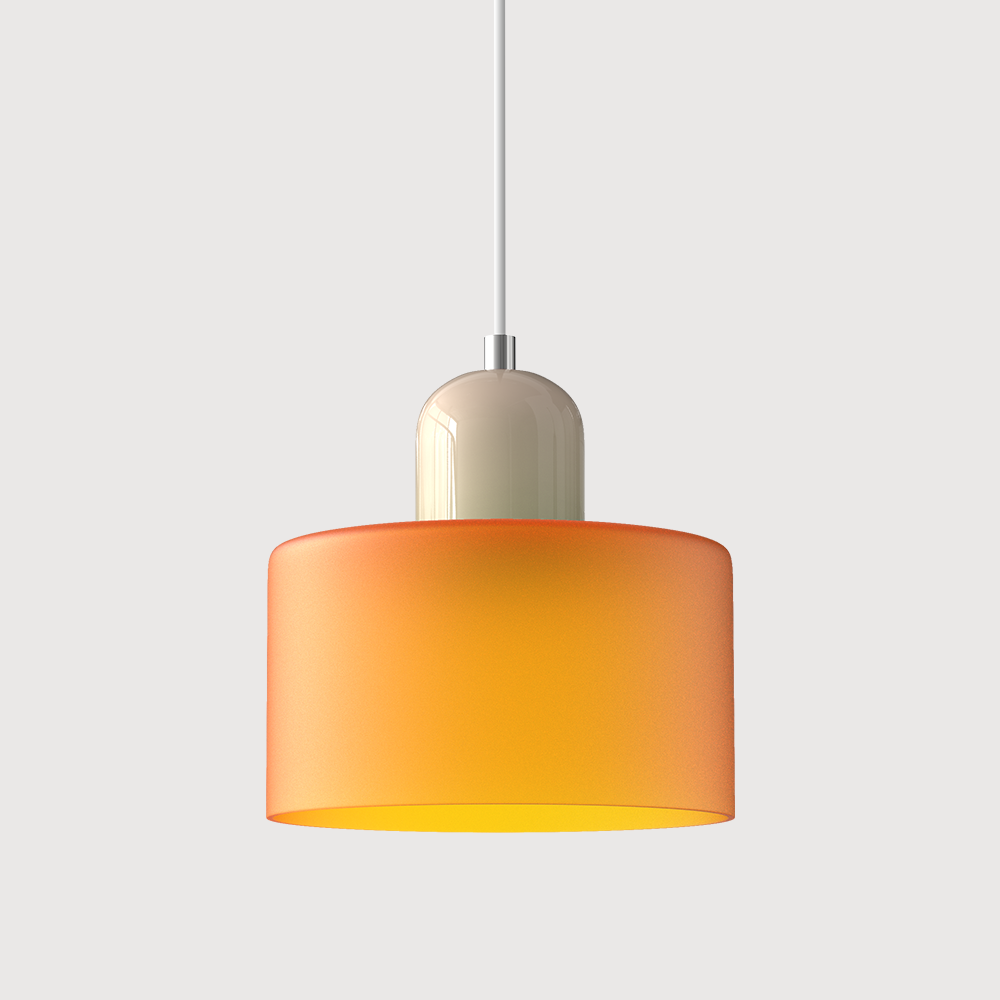 Creative Glass Pendant Light – Modern Bauhaus Design – E27 Socket – Adjustable Height