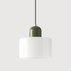 Creative Glass Pendant Light – Modern Bauhaus Design – E27 Socket – Adjustable Height