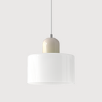 Creative Glass Pendant Light – Modern Bauhaus Design – E27 Socket – Adjustable Height