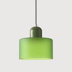 Creative Glass Pendant Light – Modern Bauhaus Design – E27 Socket – Adjustable Height