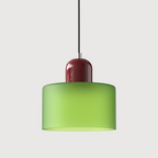 Creative Glass Pendant Light – Modern Bauhaus Design – E27 Socket – Adjustable Height