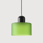 Creative Glass Pendant Light – Modern Bauhaus Design – E27 Socket – Adjustable Height