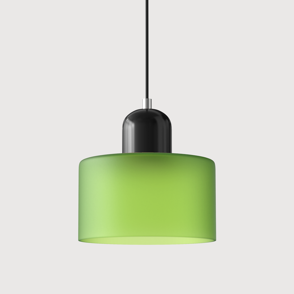 Creative Glass Pendant Light – Modern Bauhaus Design – E27 Socket – Adjustable Height