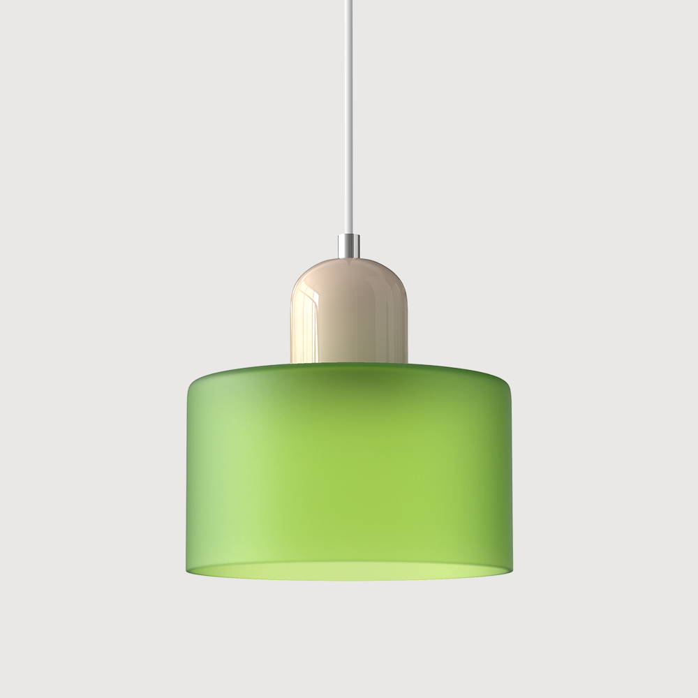 Creative Glass Pendant Light – Modern Bauhaus Design – E27 Socket – Adjustable Height