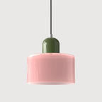 Creative Glass Pendant Light – Modern Bauhaus Design – E27 Socket – Adjustable Height