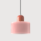 Creative Glass Pendant Light – Modern Bauhaus Design – E27 Socket – Adjustable Height
