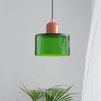 Creative Glass Pendant Light – Modern Bauhaus Design – E27 Socket – Adjustable Height