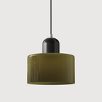 Creative Glass Pendant Light – Modern Bauhaus Design – E27 Socket – Adjustable Height