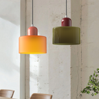 Creative Glass Pendant Light – Modern Bauhaus Design – E27 Socket – Adjustable Height