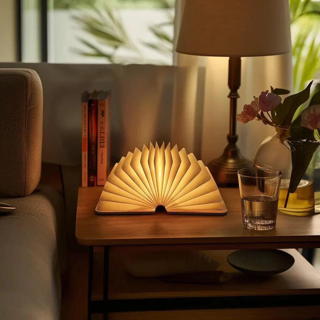 Booky – Rechargeable LED Table Lamp in Book Design